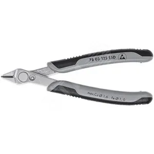 Бокорезы Knipex KN-7803125ESD, Electronic Super Knips, ESD, 125мм