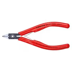 Кусачки боковые Knipex KN-7522125, для электроники, 125мм