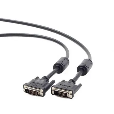 Кабель DVI-D Cablexpert CC-DVI2-BK-6, 1.8м, Dual Link