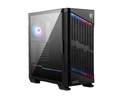 Корпус MSI MPG VELOX 100P AIRFLOW 2xUSB 3.0, 1xType C, 1x120mm ARGB Fan, 3x120mm Black Fan, ARGB Control Board, Tempered Glass Window, Plastic Mesh, Brown box (829292) (306-7G18P26-HH9)