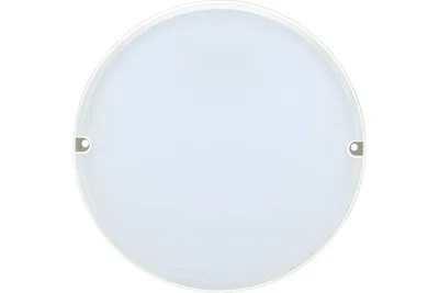 Светильник светодиодный ЖКХ ДПО 2011Д 12Вт IP54 4000К круг белый с акустическим датчиком IEK