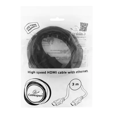 Кабель HDMI Cablexpert CC-HDMI4L-10, 3 м, v1.4