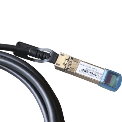 Патч-корд Lanmaster LAN-2SFP+10G-2.0, SFP+-SFP+, 2 м