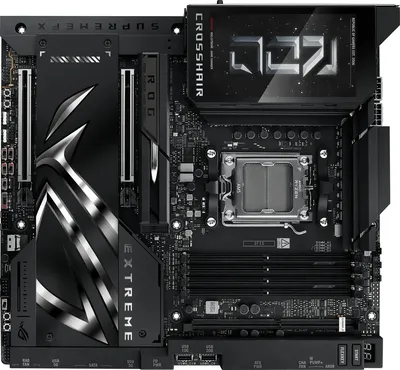 Материнская плата ASUS ROG CROSSHAIR X870E EXTREME, AM5, X870E, 4*DDR5, 4*SATA, 5*M.2,  10*USB 3.2, 2*Type-C, 2*USB4, 6*PCIx16, HDMI, E-ATX; 90MB1LB0-M0EAY0