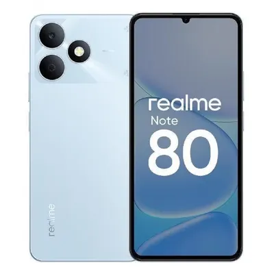 Смартфон Realme RMX5388 Note 80 64Gb 4Gb голубой моноблок 3G 4G 6.74" 720x1600 Android 14 32Mpix 802.11 a/b/g/n/ac NFC GPS GSM900/1800 GSM1900