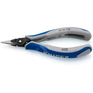 Плоскогубцы Knipex KN-3452130, прецизионные, вороненые, 130мм