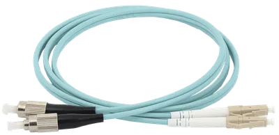 Патч-корд ITK FPC5003-FCU-LCU-C2L-5M, MM OM3 FC/LC Duplex, 5м