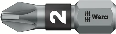 Бита биторсионная 855/1 BTZ PZ вязкая твердость хвостовик 1/4 C 6.3 PZ 2X25 мм