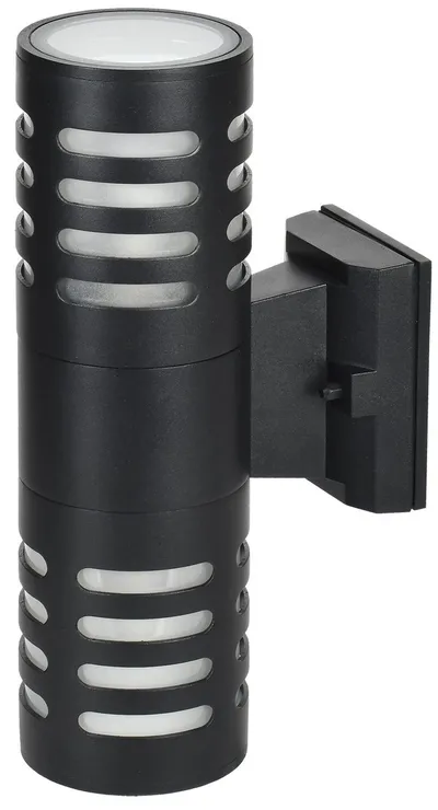 Светильник IEK LT-UBU0-5101-E27-2-K02, уличный настенный, 2×E27, 60Вт, IP54, черный