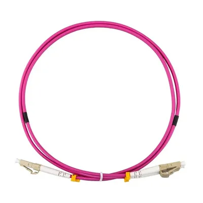 Патч-корд оптический REXANT 50-2611-5, LC/UPC-LC/UPC, duplex, OM4, 5м
