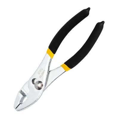 Пассатижи переставные Deli DL25506, 6", углеродистая сталь