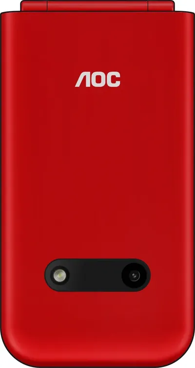 Мобильный телефон AOC 285 A красный раскладной 2Sim 2.8" 240x320 RTOS 0.3Mpix GSM900/1800 FM microSD max32Gb