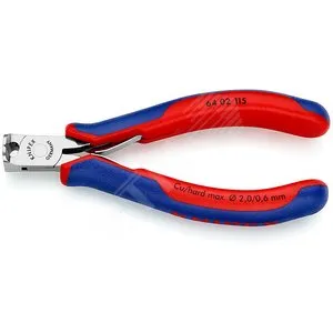 Кусачки торцевые Knipex KN-6402115, для электроники, L-115 мм