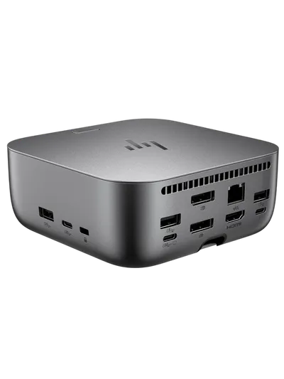 Стыковочная станция HP Thunderbolt 4 Ultra G6 Thunderbolt 4 серый 2xDP 1xDVI 1xRJ-45 2xUSB Type-C 1xUSB 3.1 (9X481UT)