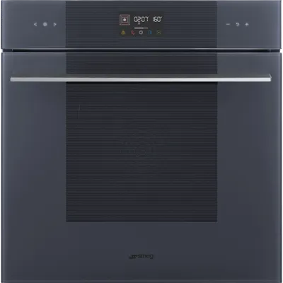 Духовой шкаф SMEG SO6102TG, 68л, 10 программ, паровая очистка, серый