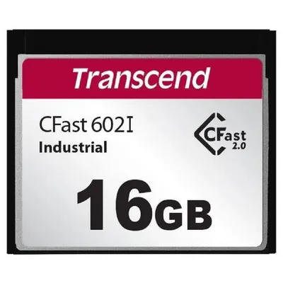 Карта памяти Transcend TS16GCFX602, 16ГБ, CFast 2.0, промышленная