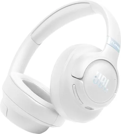 Беспроводные/проводные наушники JBL Tune 780NC белый, полноразмерные, Bluetooth + проводной, адаптивное шумоподавление