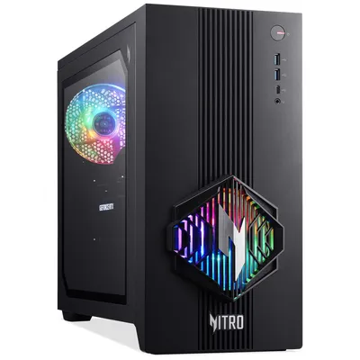 Системный блок Acer DG.E5GCD.00L, Nitro 30 N30-100, Core Ultra 7 265F, 32ГБ DDR5, 1024ГБ SSD, RTX 5070