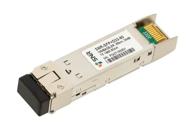 SNR-SFP+D33-80 Модуль SFP+ DWDM оптический, дальность до 80км (24dB), 1550.92нм