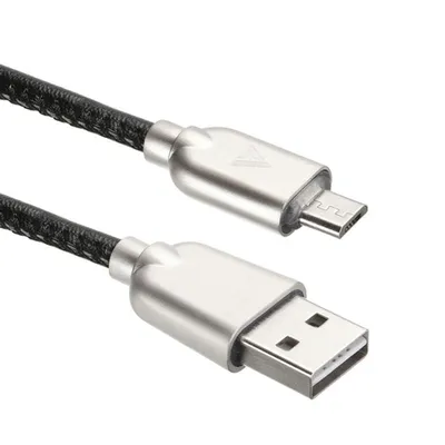 Кабель ACD ACD-U926-M1B, USB 2.0, USB-A — Micro-USB, 1м, черный