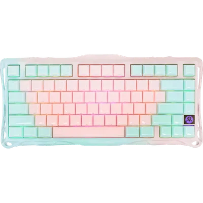 Gravastar 6972448924450 Игровая клавиатура/ Механическая беспроводная клавиатура Gravastar Mercury K1  Lite PM PNK
