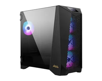 Компьютерный корпус MSI MEG PROSPECT 700R Mid-Tower, E-ATX, 2xUSB 3.2, 1xUSB-C, Audio I/O, 4x140 ARGb fan, Laminated Tempered Glass, (41556)