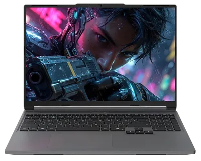 Ноутбук Maibenben X16C-i737570GERLG4E10, 16" IPS 180Гц, i7-13700HX, 16ГБ DDR5, 1ТБ SSD, RTX 5070
