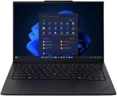 Ноутбук Lenovo ThinkPad E14 G7 14", IPS, Intel Core 7 240H 2.5ГГц, 10-ядерный, 16ГБ 512ГБ SSD, Intel Graphics, без операционной системы, черный [21t9006fig]