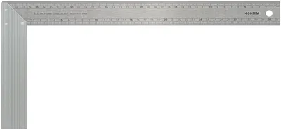 Угольник столярный FIT 19546 Профи, 400×180 мм, сталь