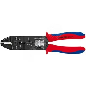 Пресс-клещи KNIPEX KN-9722240, 3 гнезда, 0.5-6.0мм²