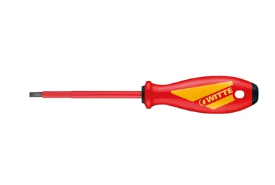 Отвертка WITTE MAXX VDE 537022016, диэлектрическая, SL3, 100мм