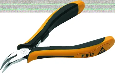 Длинногубцы NWS 126G-79-ESD-120, 120 мм, загнутые 45°, ESD