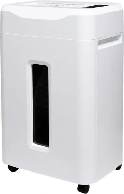 OK0802S230  Шредер Office Kit S230TS белый (секр.P-7)  фрагменты 6лист. 29лтр.