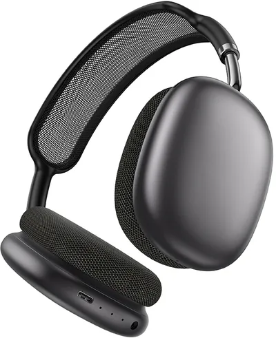 Гарнитура накладные Hoco W65 Plus 1.2м т.серый беспроводные bluetooth оголовье (50397)