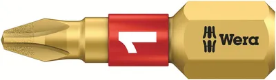 Бита биторсионная 851/1 BDC PH алмазное покрытие хвостовик 1/4 C 6.3 PH 1X25 мм