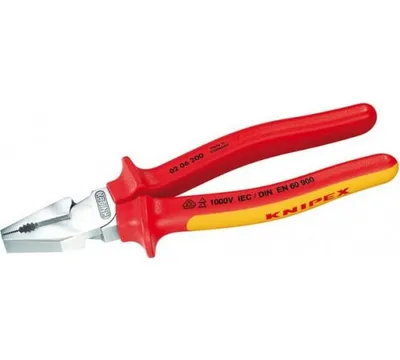 Плоскогубцы комбинированные Knipex KN-0206200, VDE 1000V, 200мм