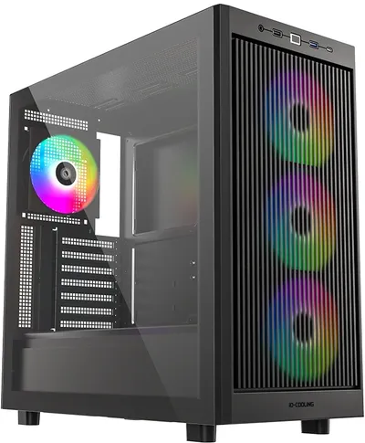Корпус ID-Cooling WARE 510 ARGB, ATX, стекло, 4 вентилятора
