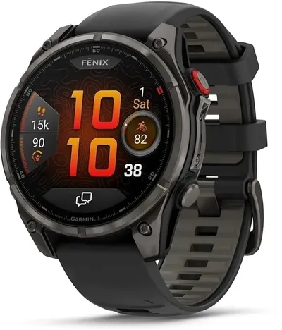 Смарт-часы Garmin Fenix 8 Pro 010-03198-01, 47мм, 1.4" AMOLED