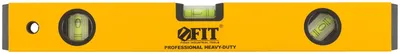 Уровень FIT Магнит 18244, 400 мм, 2 глазка + 1 поворотный, магнитный