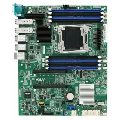 Материнская плата MSI MS-S1251, LGA1366, Intel C236, 8xDDR3, 8xSATA, 2xM.2, 6xPCIe 3.0 x16, DisplayPort, HDMI, D-Sub, 1x2.5Gb LAN, 4xUSB 2.0, 5.1, ATX