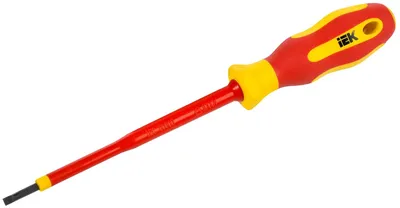 Отвертка диэлектрическая IEK ARMATOOL A2L5-SC30-T2-SL-30-100, SL3,0×100, Т2