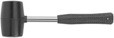 Киянка FIT 45455, резиновая, металлическая ручка, 55 мм, 450 г