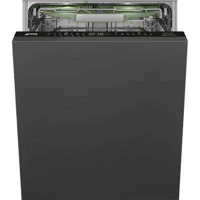 Посудомоечная машина Smeg STL7324AQLLW, 60см, 14 комплектов, Wi-Fi, чёрная