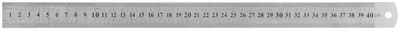 Линейка FIT 19004, нержавеющая, 400×28 мм