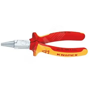 Круглогубцы Knipex KN-2206160, VDE 1000V, L-160мм