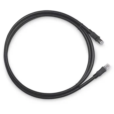 Cabeus PC-ARM-FTP-RJ45-Cat.6a-10m-PE - Патч-корд экранированный F/UTP категории 6a, длина 10 м, разъемы RJ45/RJ45 (8P8C), армированный гофрированной стальной лентой, оболочка PE (полиэтилен), черный.