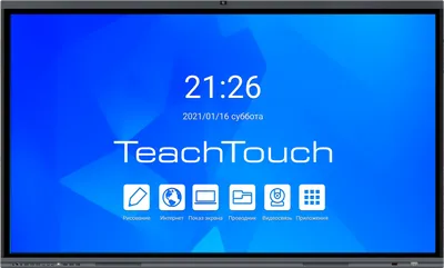 Интерактивный дисплей TeachTouch 636113, 75", Android 14, камера