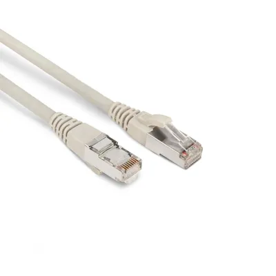 Патч-корд Hyperline PC-LPM-STP-RJ45-RJ45-C6-5M-LSZH-GY, U/FTP, Cat.6, 5м