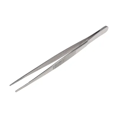 Пинцет Rexant 12-0346, прямой, узкий, рифленый, 145 мм, ПРОФИ