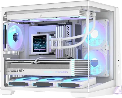 Корпус FORMULA Crystal Z4M Plus White, mATX, без БП, белый